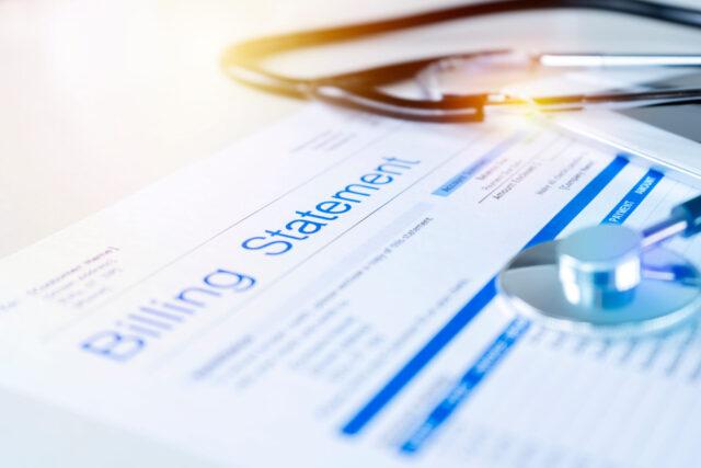 billing statement stethoscope