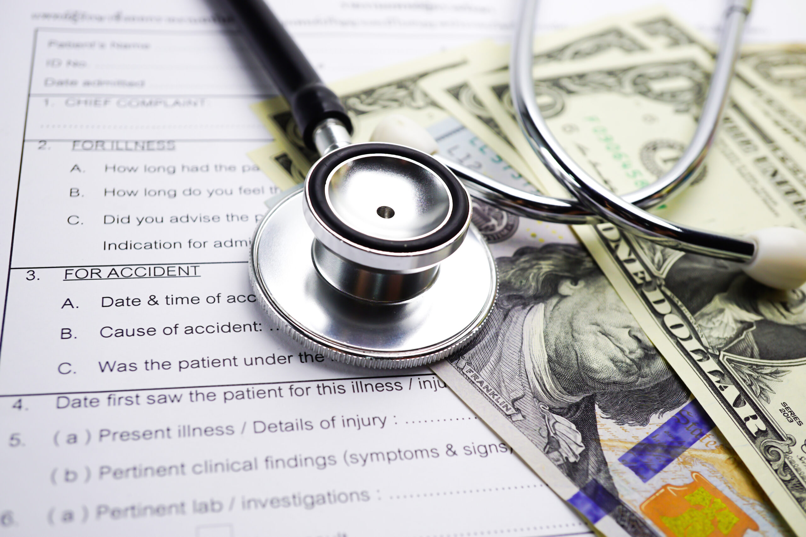 injury stethoscope money