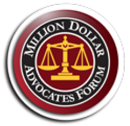 badge for the million dollar advocates forum